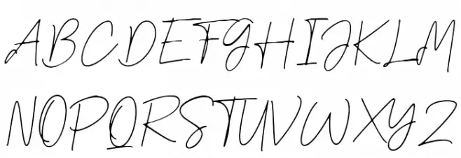 Melistany Шрифта ВЕРХНИЙ