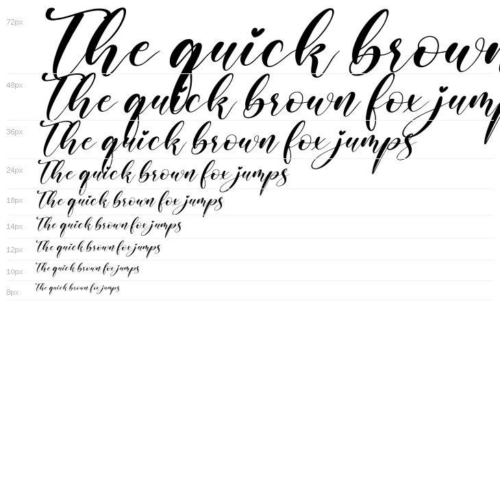 Melisty Patria Italic Waterfall