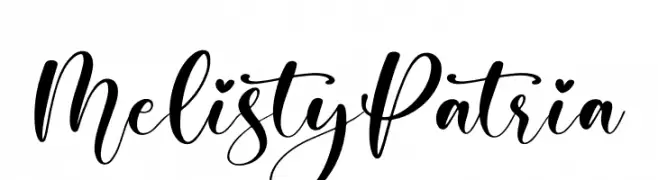 Melisty Patria  Descarca Fonturi Gratis