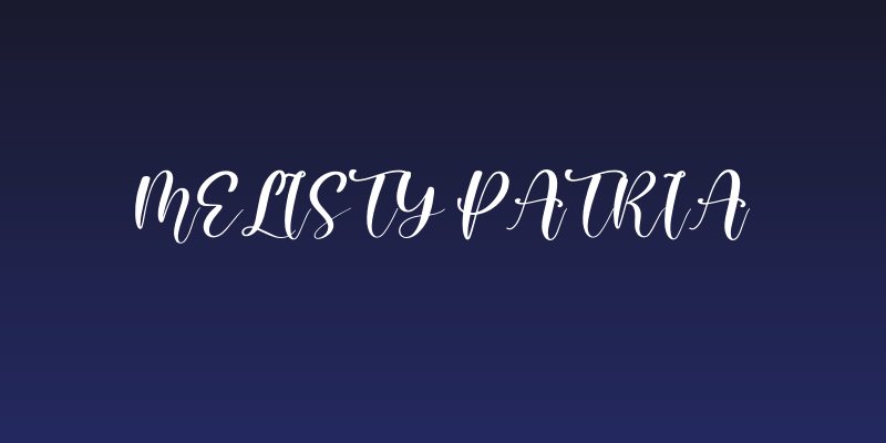 Melisty Patria Social Header