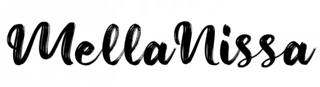 Mella Nissa  Frei Schriftart Herunterladen