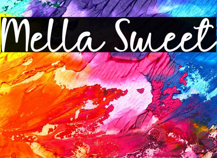 Mella Sweet Example 1
