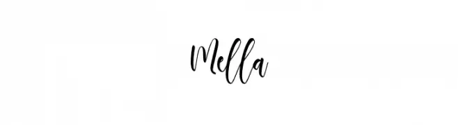 Mella  Frei Schriftart Herunterladen