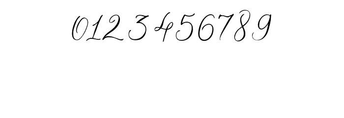Mellaney Script Font OTHER CHARS