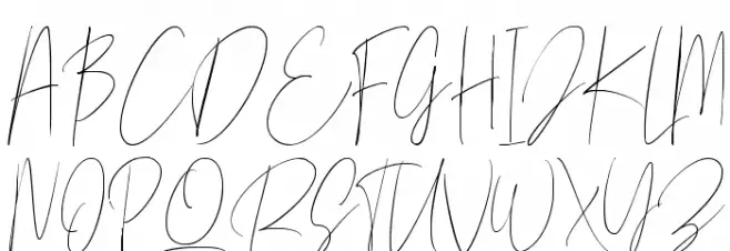 Mellati Script DEMO Regular Polices MAJUSCULES