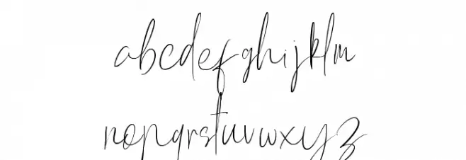 Mellati Script DEMO Regular Font LOWERCASE