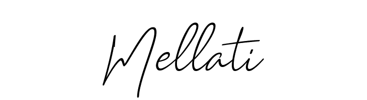 Mellati  Frei Schriftart Herunterladen