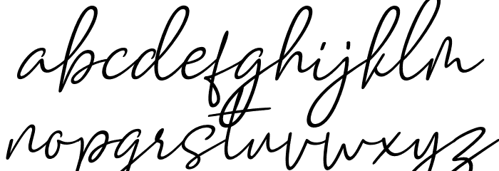 Mellati Font LOWERCASE
