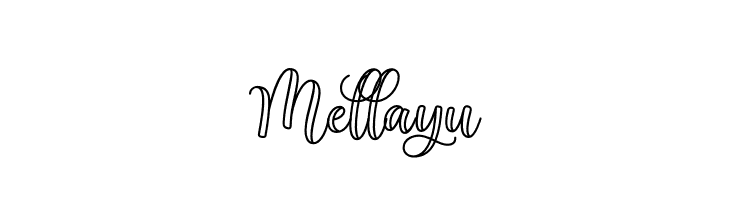 Mellayu  Frei Schriftart Herunterladen