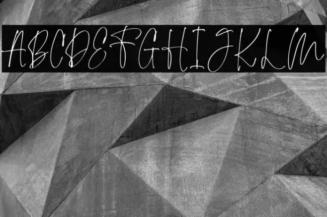 MellenyaFREE Font examples