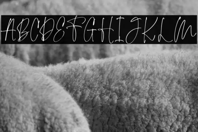 MellenyaFREE Font examples