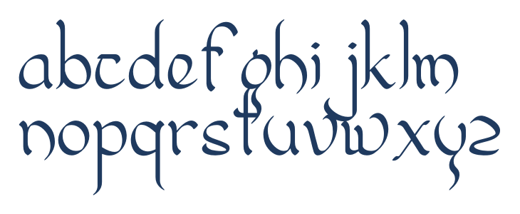 Mellifluous Lowercase