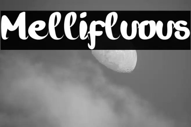 Mellifluous Font examples