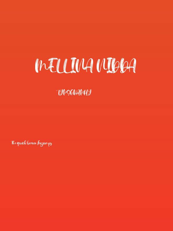 Mellina Nidda Poster