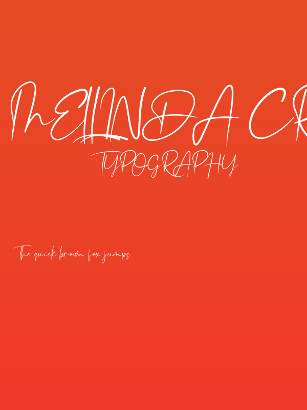 Mellinda Creative Poster