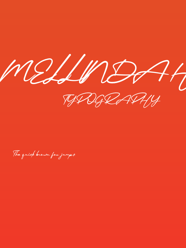 Mellinda Handmade Poster