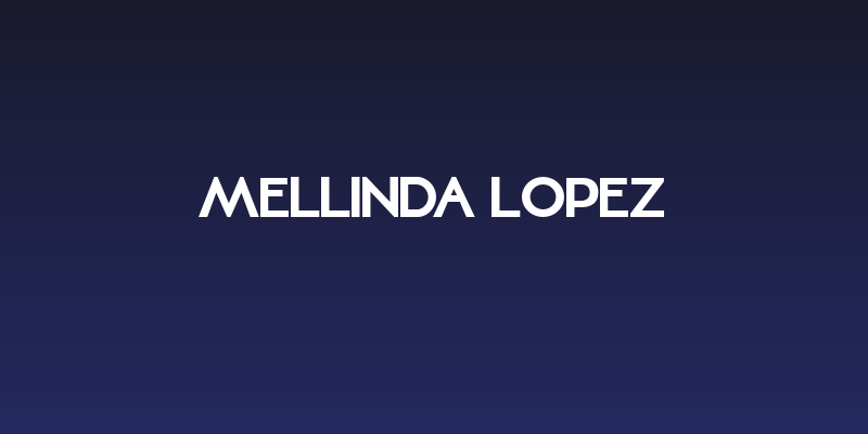 Mellinda Lopez Social Header