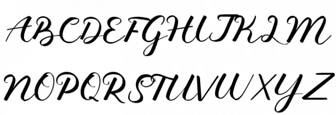 Melline Font Litere mari
