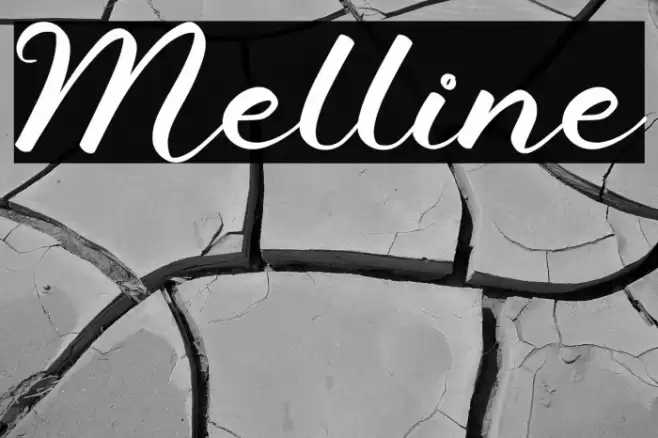 Melline Font examples