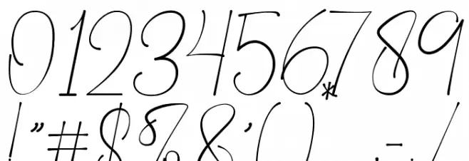 Melliora Font OTHER CHARS