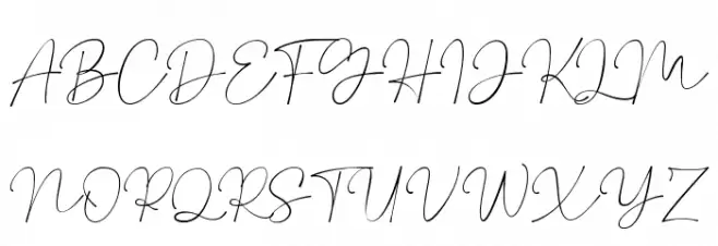 Melliora 字体 大写