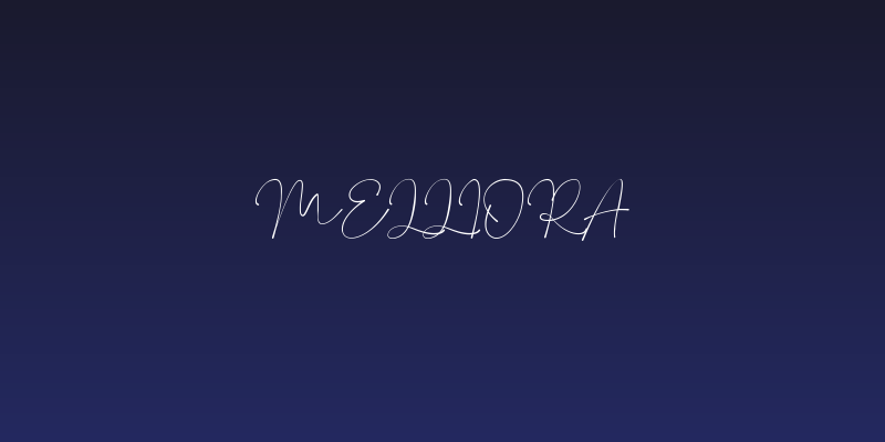 Melliora Social Header