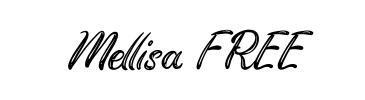 Mellisa FREE  免费字体下载