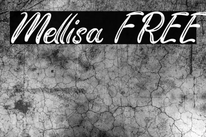 Mellisa FREE Font examples
