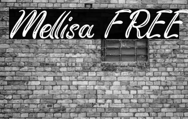 Mellisa FREE Font examples