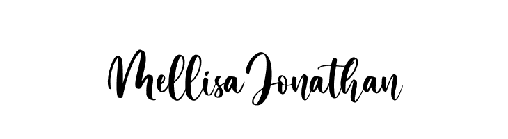 Mellisa Jonathan  font caratteri gratis