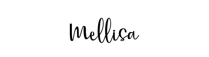 Mellisa  免费字体下载