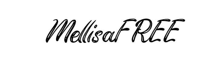 MellisaFREE  font caratteri gratis