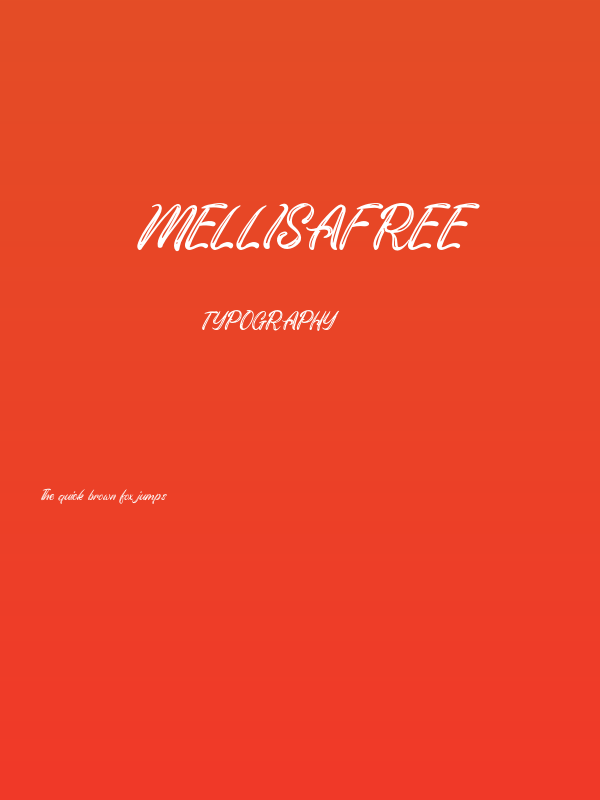 MellisaFREE Poster