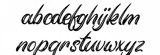 MellisaFREE फ़ॉन्ट लोअरकेस