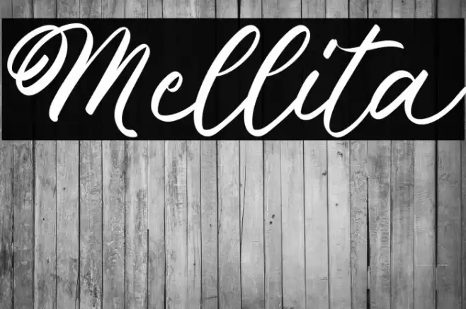 Mellita Font examples