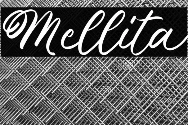 Mellita Font examples