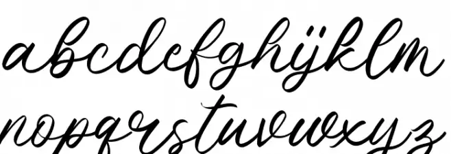 Mellita 字体 小写