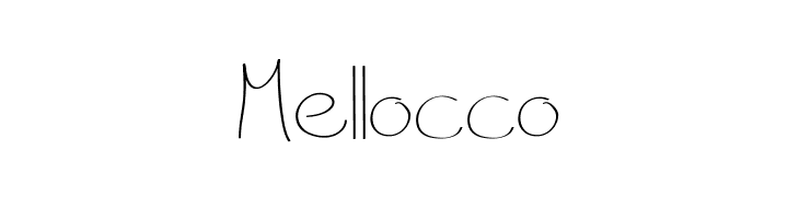 Mellocco  免费字体下载