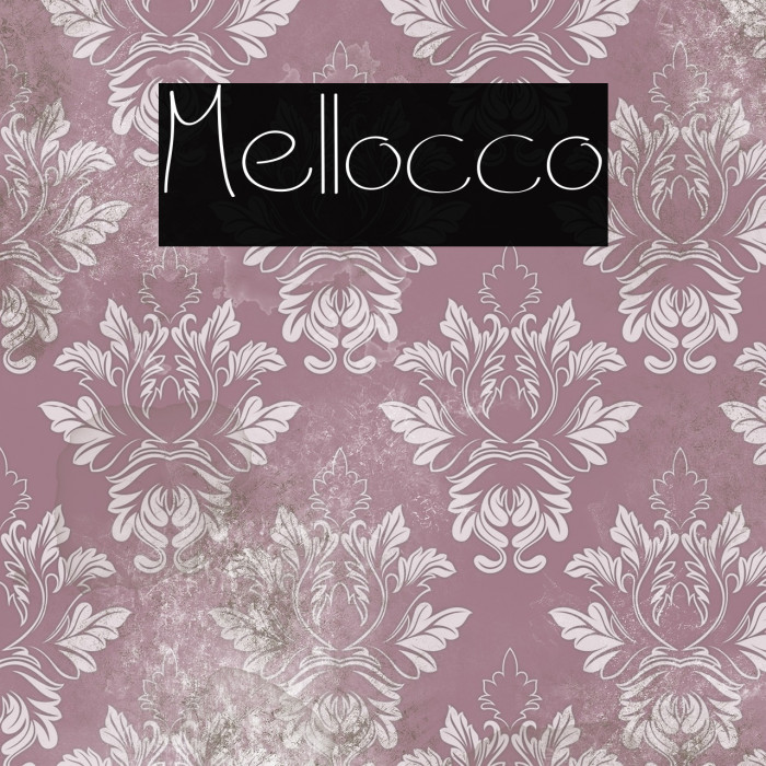 Mellocco Example 1