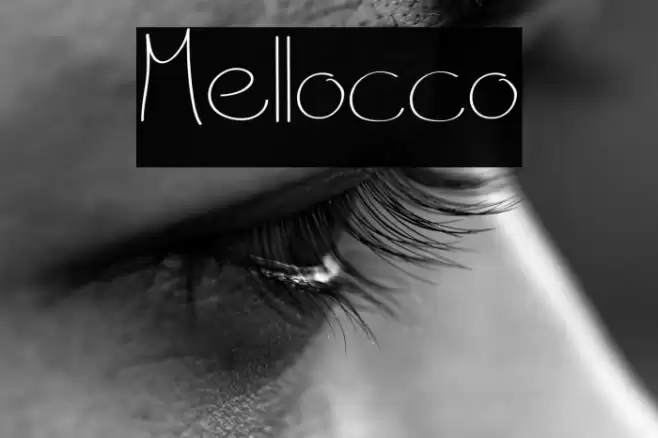Mellocco Font examples