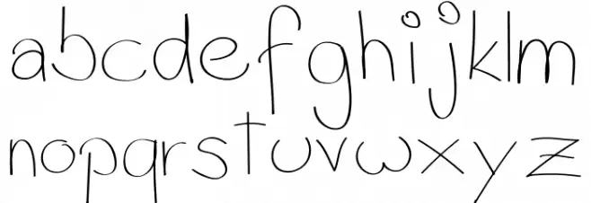 Mellocco फ़ॉन्ट लोअरकेस