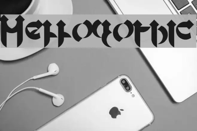 Mellogothic Example 2