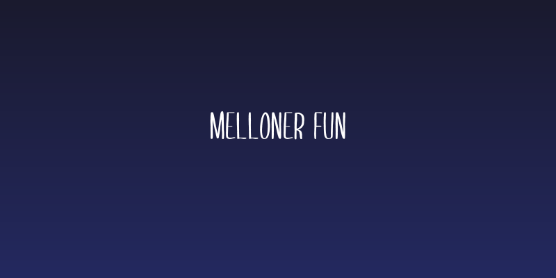 Melloner Fun Social Header