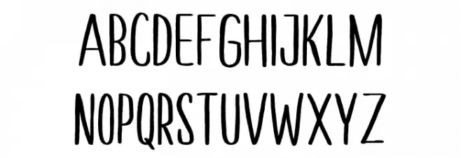 Melloner Fun フォント 小文字