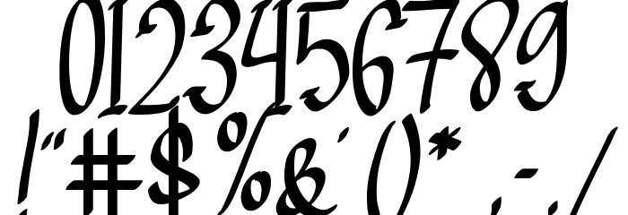 Mellorine Font OTHER CHARS