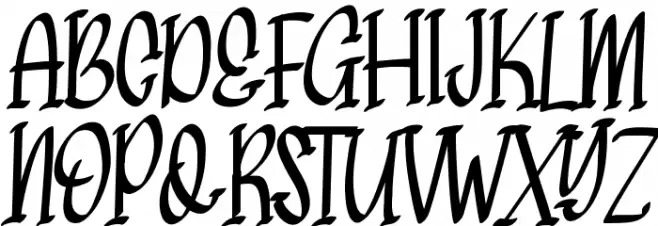 Mellorine Schriftart Groß