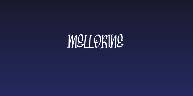 Mellorine Social Header