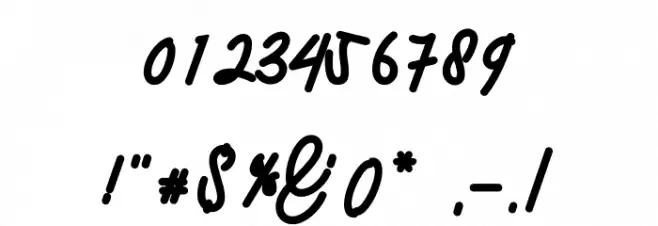 Mellow Font OTHER CHARS