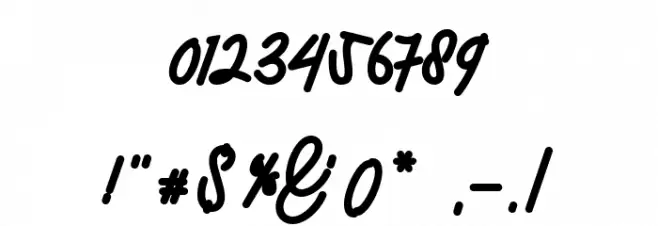 Mellow Font OTHER CHARS