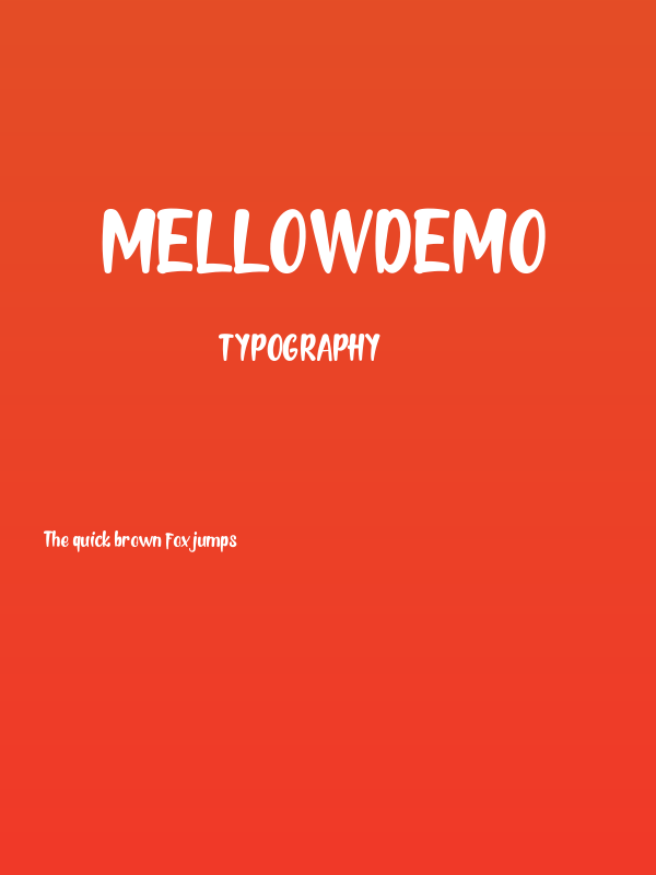 MellowDemo Poster